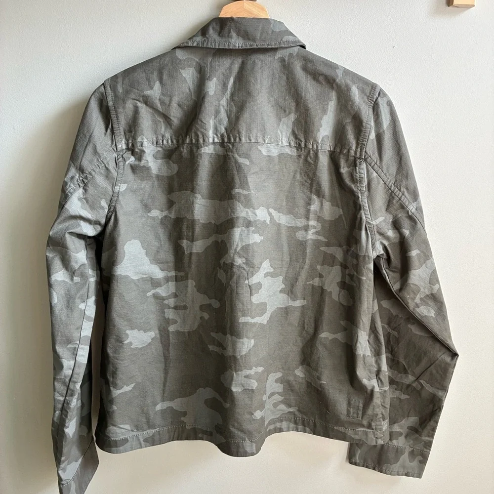 Vuori Ripstop Jacket in Oregano Camo Camouflage - Picture 3 of 4